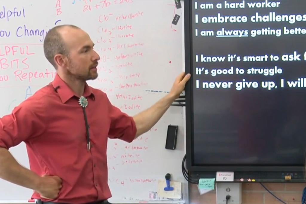 Rutherford said he tried everything, including bribing the digital youth with rewards if they put their devices down in an attempt to help his students fight their so-called "addiction."