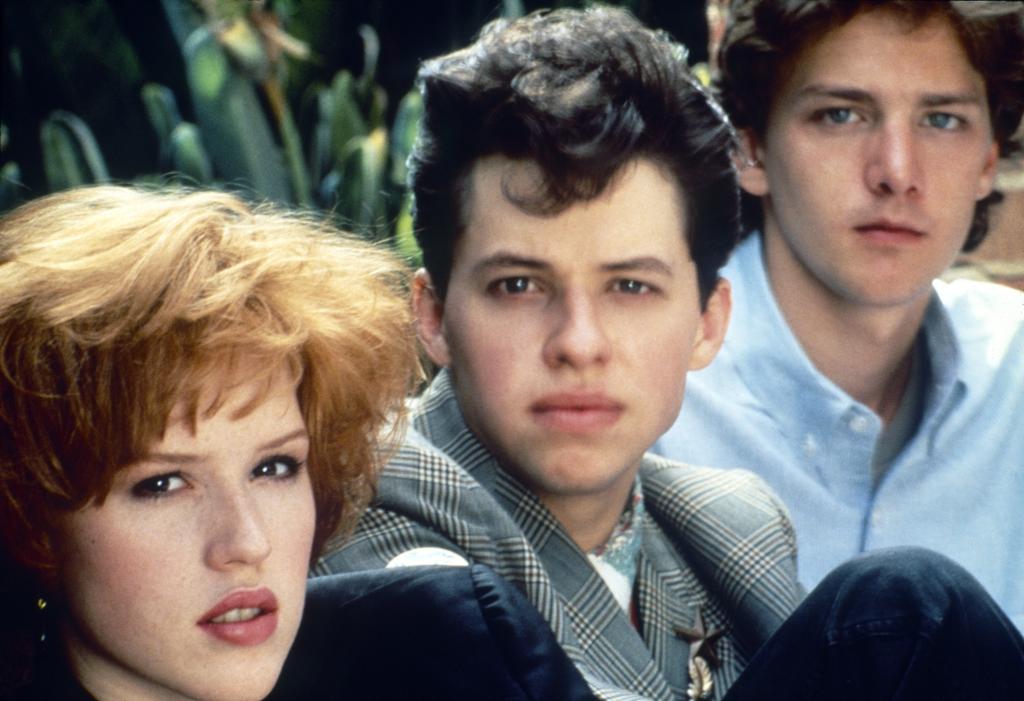 Molly Ringwald, Jon Cryer and Andrew McCarthy in "Pretty in Pink." 