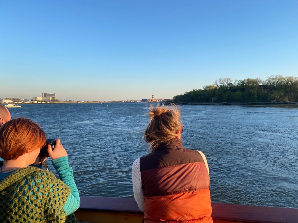 Attendees are taken alongside East River islands including North and South Brother Islands, which are sanctuaries today