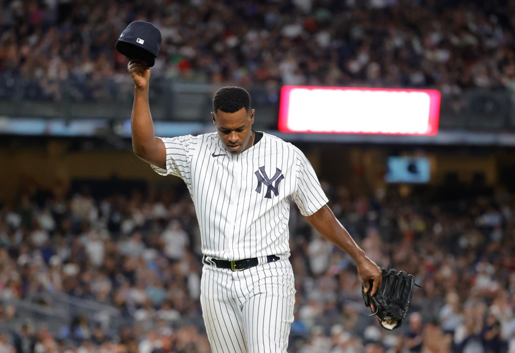 Luis Severino spent eight years with the Yankees.