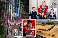 Britain celebrates King Charles’ birthday with the Trooping of the Colour 2024: photos