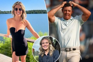 Amanda Balionis enjoyed a week away from the golf world, as seen in new photos the CBS reporter shared on social media.
