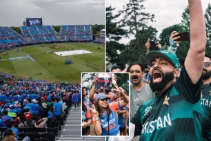 Cricket World Cup fans gather for India vs. Pakistan on Long Island