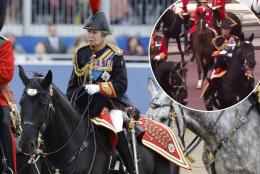 'Badass' Princess Anne wields unruly horse at Trooping The Colour: 'Nothing she can't handle'