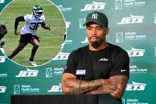 chuck clark jets otas acl injury