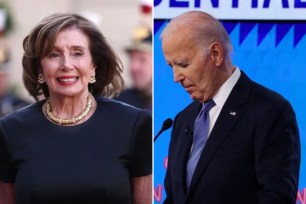 composite of nancy pelosi and joe biden