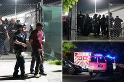 Feuding migrant groups brawl at Randall’s Island shelter after stabbing