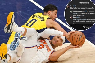 Josh Hart, Tyrese Haliburton go back and forth in Pacers-Knicks war
