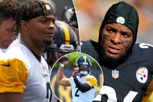 Le'Veon Bell shades Justin Fields after Steelers QB's viral throwing video