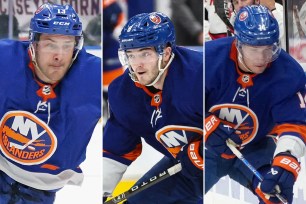 Mat Barzal, Noah Dobson, Bo Horvat