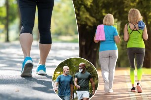 How you walk can effect how many calories you burn, according to new research.