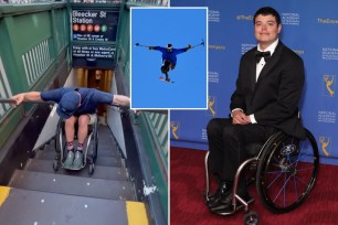 wheelchair subway