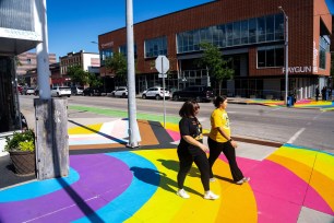 Pride Month crosswalk displays have been vandalized in several cities across the country.