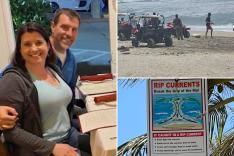 Pennsylvania parents vacationing in Florida drown after getting caught in rip current