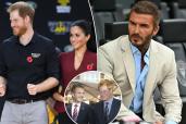 Meghan Markle reportedly barred Prince Harry from being photographed with David Beckham at the 2018 Invictus Games, before the upset soccer star sought "revenge" against the royal couple four years later.