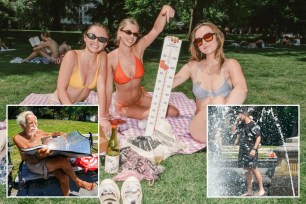 NYers scramble to cool off as Big Apple bakes in ‘heat dome’ just before summer’s official start