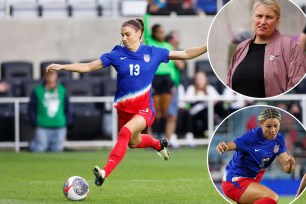 Alex Morgan left off US Olympic team.