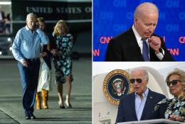 Biden holed up at Camp David with first lady Jill, family to discuss campaign's future: report