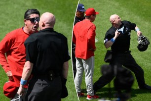 Phillies manager Rob Thomson goes ballistic on umpire in wild ejection