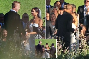 Jared Goff and Christen Harper got married in a stunning outdoor  ceremony at Ojai Valley Inn in Ojai, California on Saturday, June 22, 2024. 