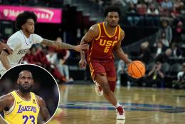 Bronny James picked by Lakers in second-round 2024 NBA Draft scheme