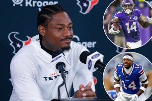 Stefon Diggs jabs Vikings' front office over 'intent' of Bills trade