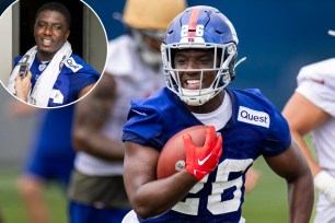 Devin Singletary must live up to deemed 'motor' for Giants with big shoes to fill