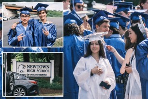 Newtown High School graduation