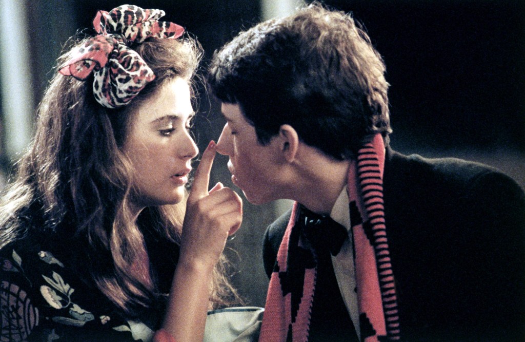 Demi Moore and Jon Cryer in "No Small Affair"