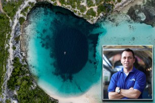 OceanGate co-founder Guillermo Söhnlein will lead a mission to the bottom of Dean's Blue Hole in The Bahamas.