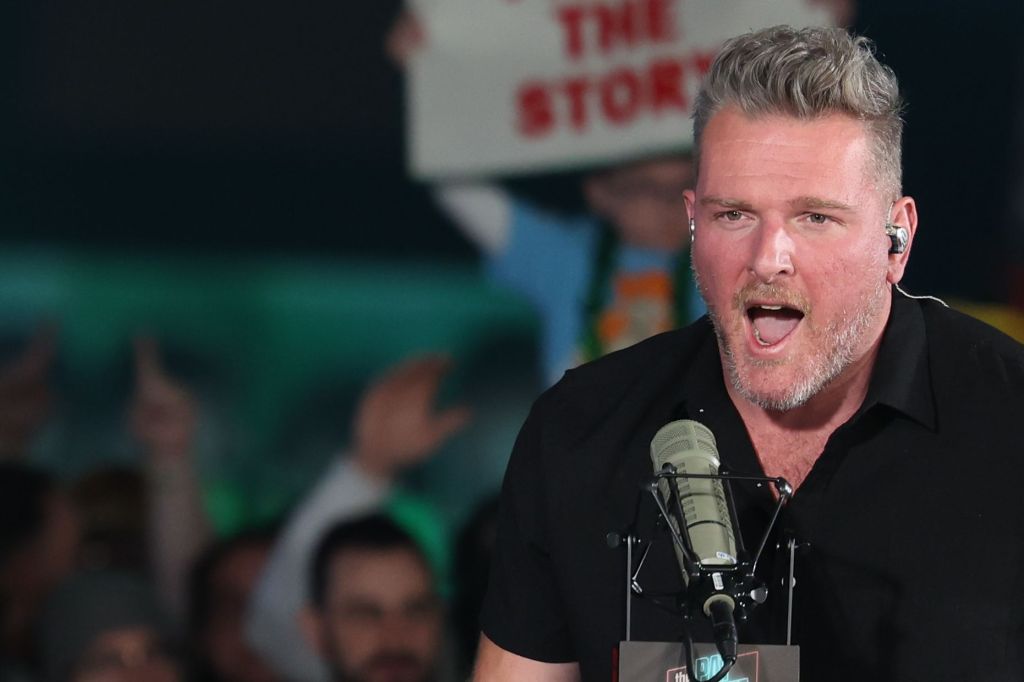 Pat McAfee said he would return to "College GameDay," but he still doesn't have a contract to do the show this year.