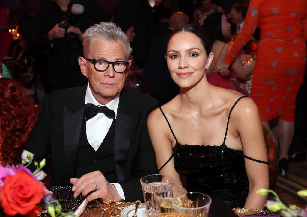 David Foster with Katharine McPhee. 