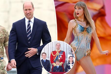 Prince William attends Taylor Swift’s Eras London show with kids on his 42nd birthday: report