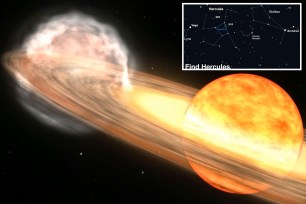 NASA has predicted that a "once-in-a-life-time" star explosion -- or nova -- will be visible to the naked eye sometime this summer.