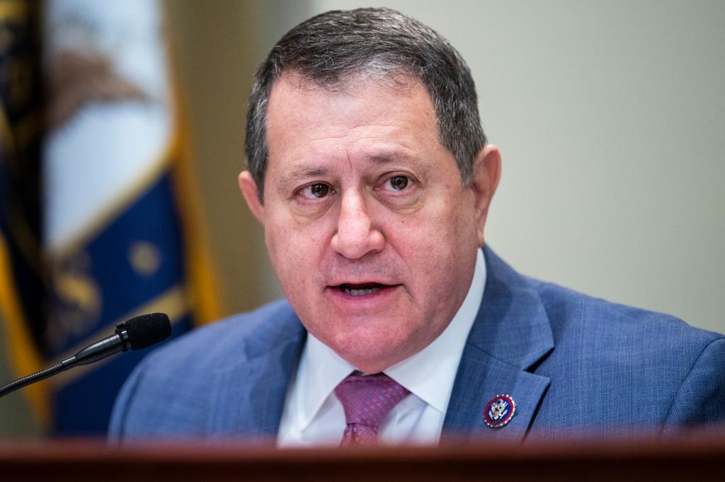 Rep. Joe Morelle, D-N.Y., speaks during the House Administration Committee hearing titled Part 2: Committee Funding for the 118th Congress, in Longworth Building on Wednesday, March 1, 2023.