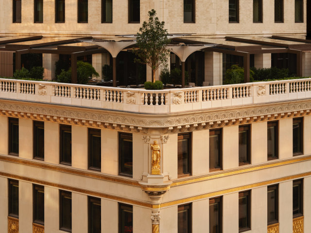 Sales launched in 2020 at the Aman, which is located in the historic Crown Building.