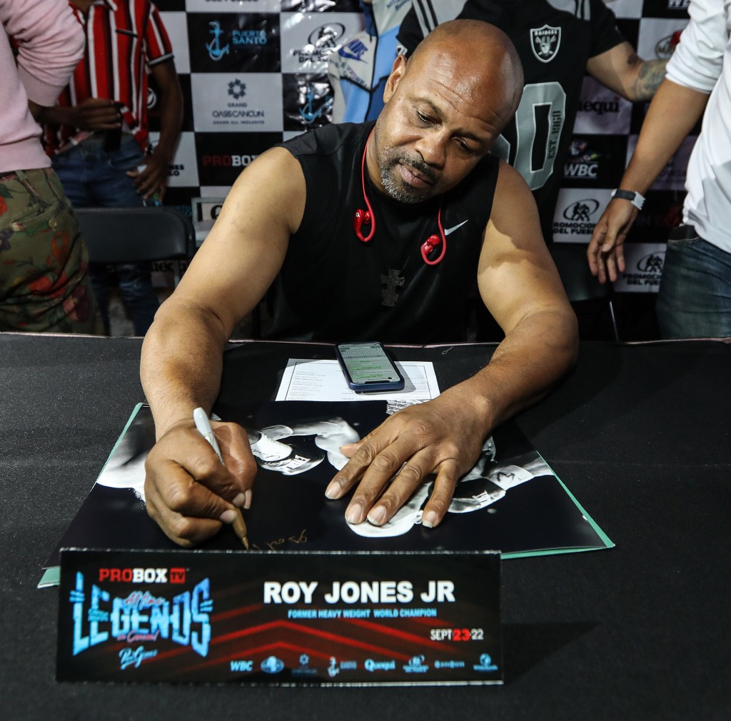 Roy Jones Jr. won world boxing championships in four different weight classes.