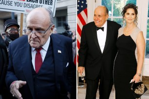 Rudy Giuliani/ Rudy Giuliani with Dr. Maria Ryan
