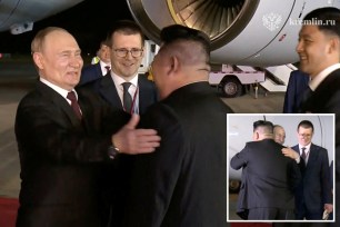 Russian President Vladimir Putin arrived in North Korea on Tuesday as he told Kim Jong Un that they can overcome US-led sanctions together as partners.