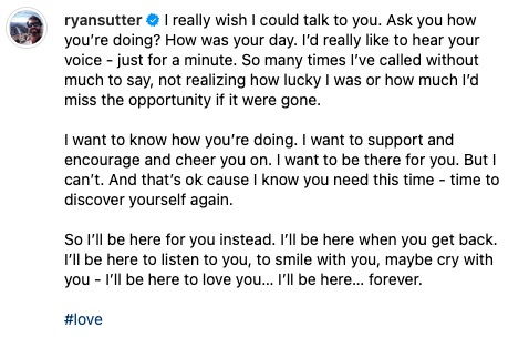 Ryan Sutter's message 