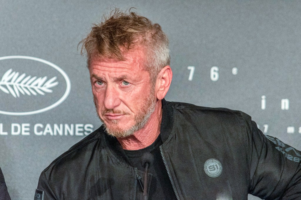 Sean Penn at the 2023 Cannes Film Festival