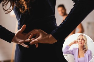 woman taking off wedding ring and jana hocking