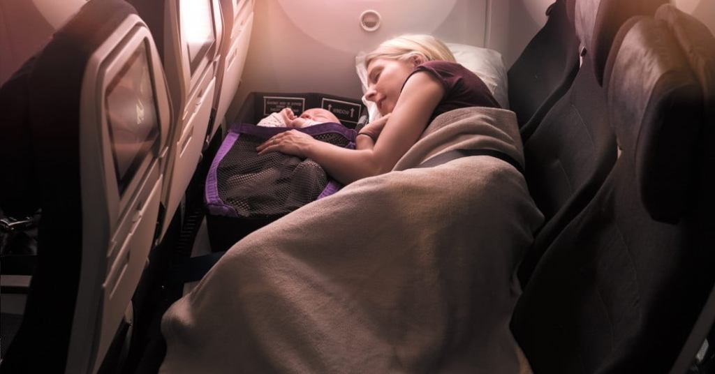 Air New Zealand has a Skycouch offering of full airline rows that can be laid across.