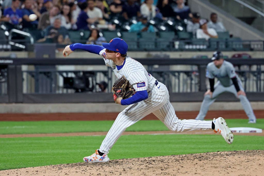 Drew Smith hasn't pitched for the Mets since Sunday against the Cubs.