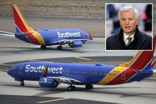 CEO Bob Jordan and Southwest planes