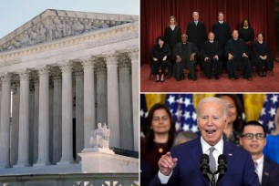 The Supreme Court on Wednesday rejected a challenge against the Biden administration accusing it of improperly colluding with Big Tech companies to censor social media posts deemed “misinformation."