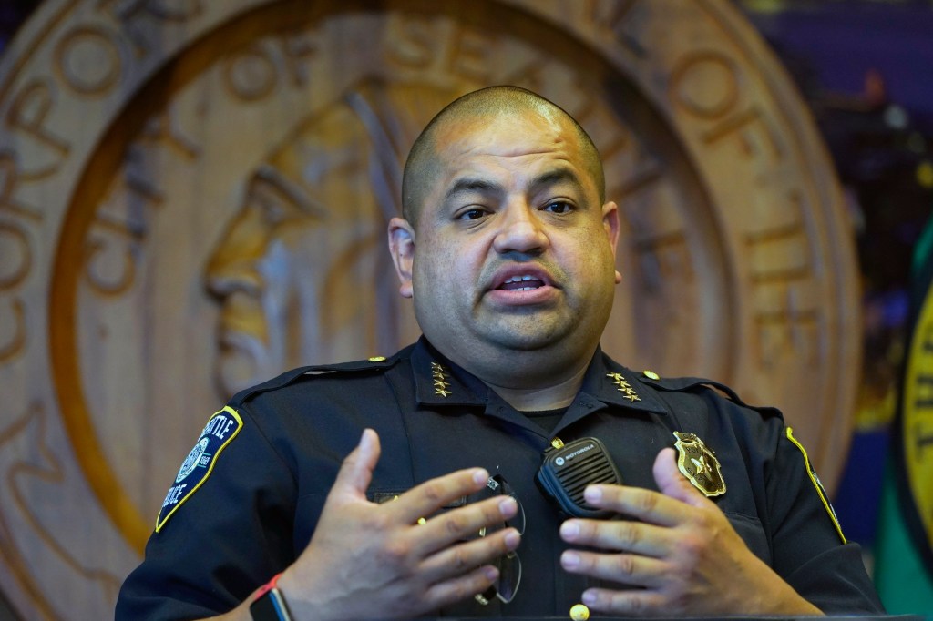 The former police chief himself was removed from his post in late May by Mayor Bruce Harrell after lawsuits alleging Diaz’s police force was unwelcoming and discriminatory toward women and people of color.