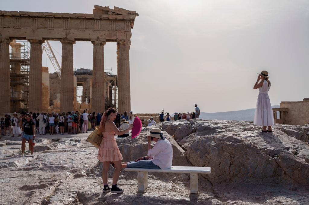 The Parthenon in Athens