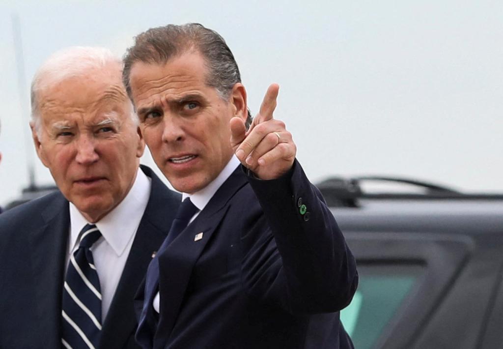 Joe and Hunter Biden