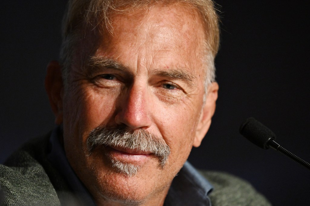 Kevin Costner at the 2024 Cannes Film Festival